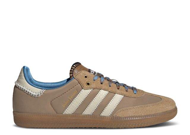 Adidas Samba Nylon Wales Bonner Desert White Side