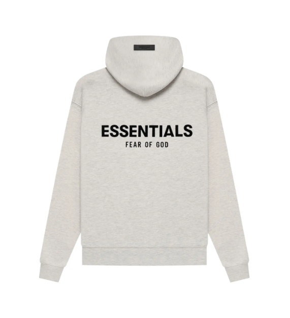 Fear of God Essentials Light Oatmeal Back