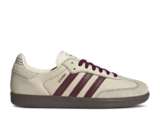 Adidas Samba Wonder White Maroon