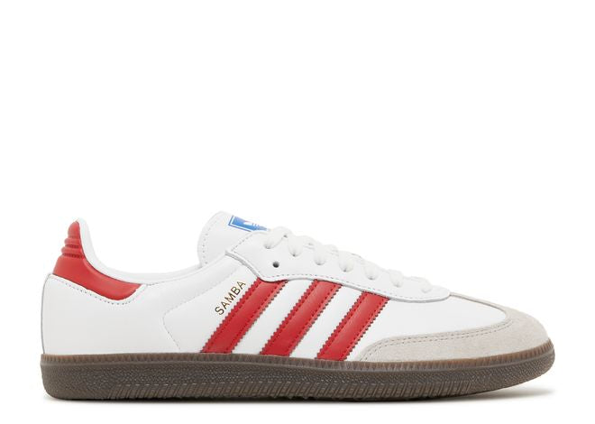 Adidas Samba White Better Scarlet