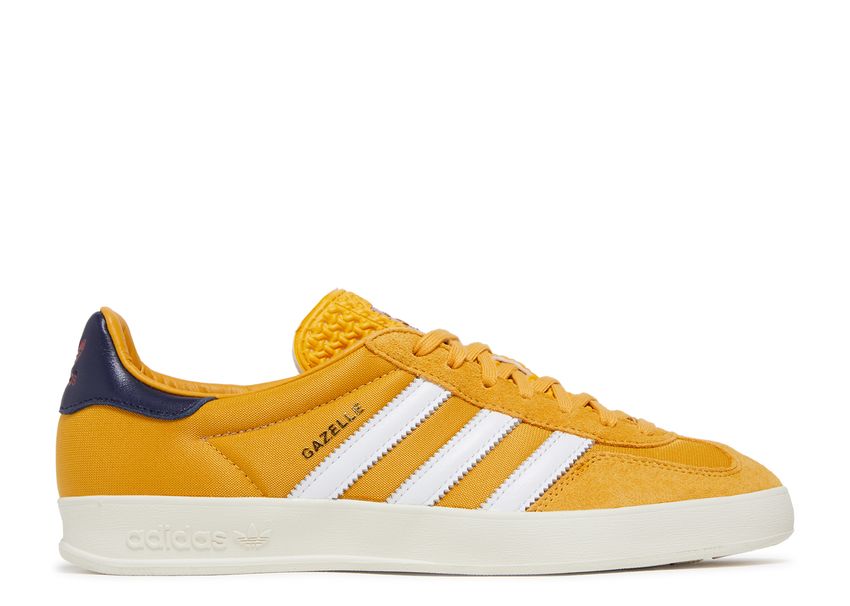 Adidas Gazelle Indoor Yellow Dark Blue