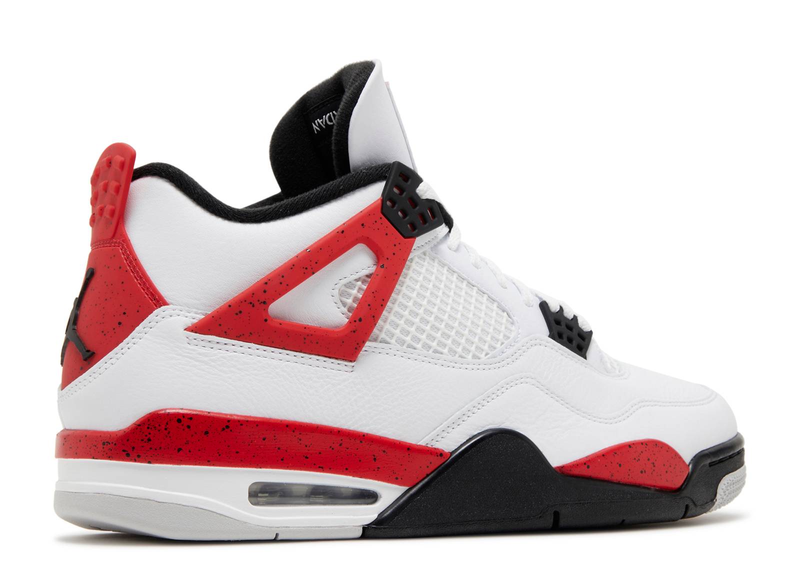 Jordan 4 Red Cement Back