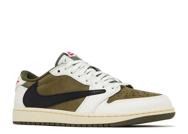 Jordan 1 Low Travis Medium Olive