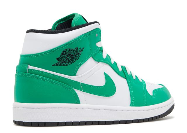 Jordan 1 Mid Lucky Green Back