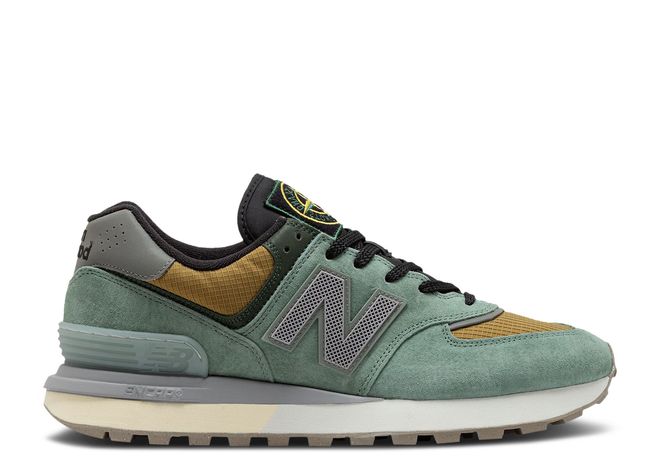 New Balance 574 Legacy Stone Island Light Green