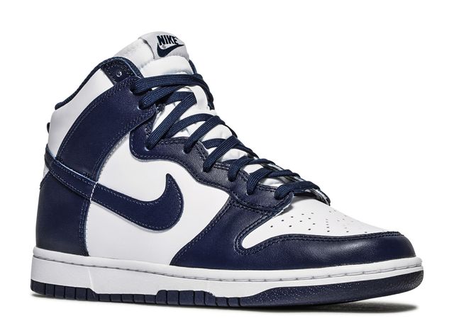 Nike Dunk High Midnight Navy Front