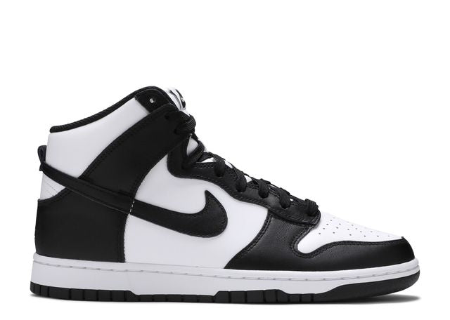 Nike Dunk High Panda Black White Side