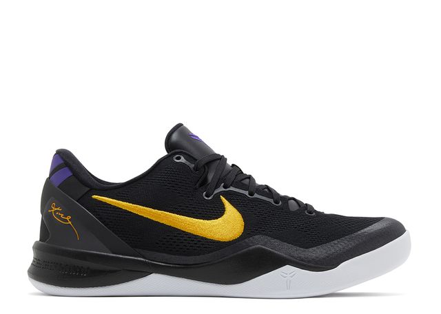 Nike Kobe 8 Protro Lakers Away Side