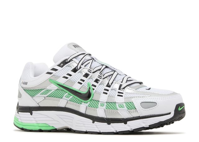 Nike P-6000 White Spring Green Front