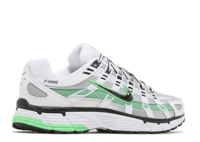 Nike P-6000 White Spring Green Back