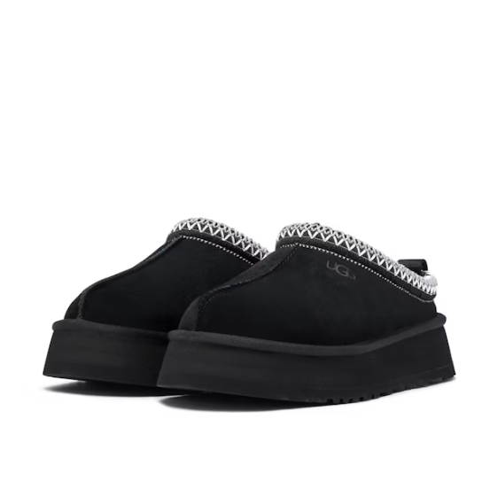 UGG Tazz Slipper Black Front